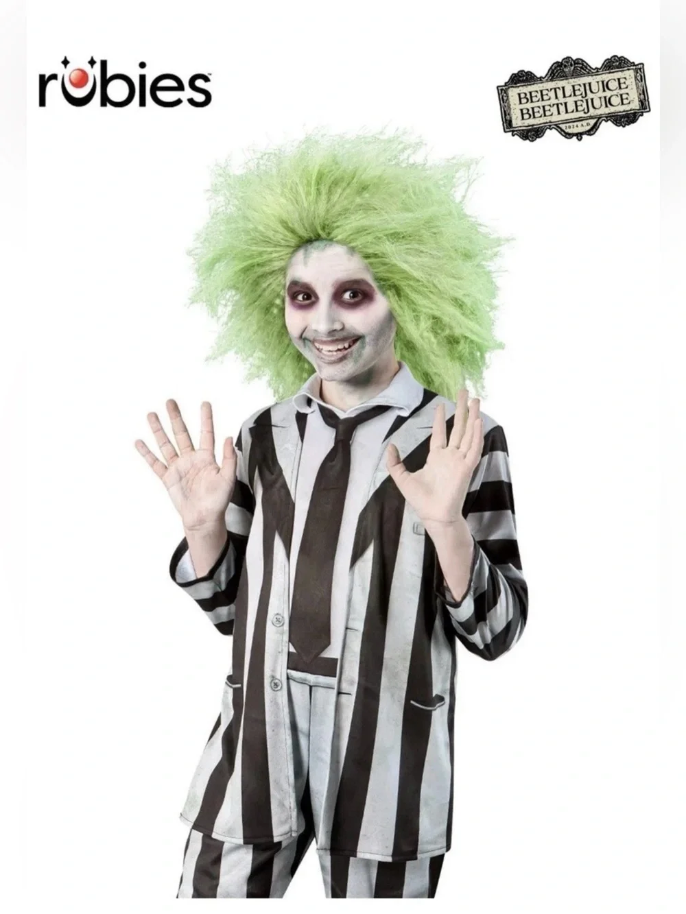 Rubie's Light Green Wild Wig Costume Accessory - Picture 4 of 4
